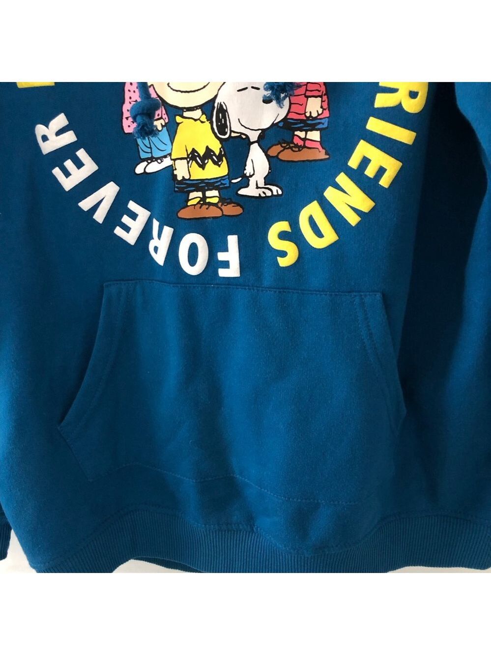 PEANUTS Friends Forever Hoodie Juniors Size Medium (7-9). - Picture 8 of 12